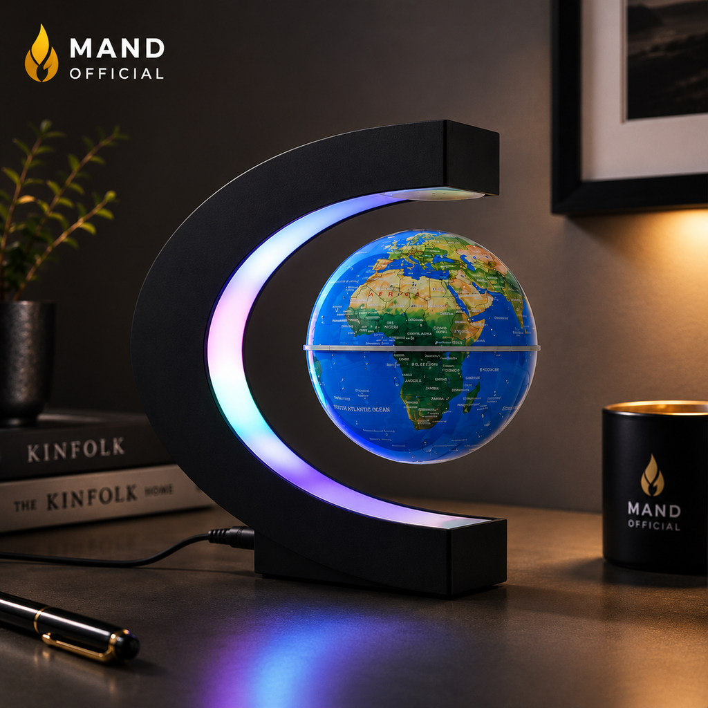 Mand Orbit Globe™ – Schwebende LED Weltkugel