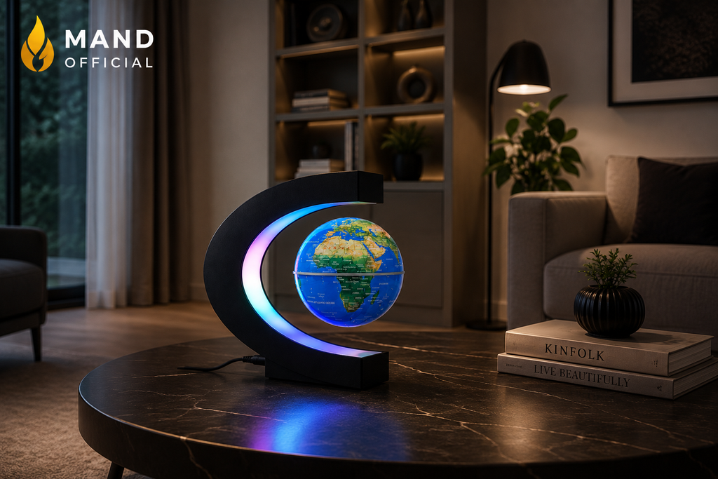 Mand Orbit Globe™ – Schwebende LED Weltkugel