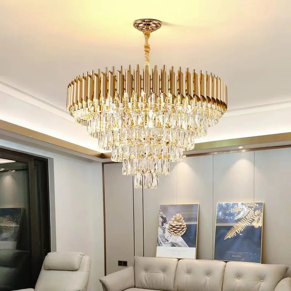 Mand Crystal K9 Kronleuchter – Luxus Pendelleuchte
