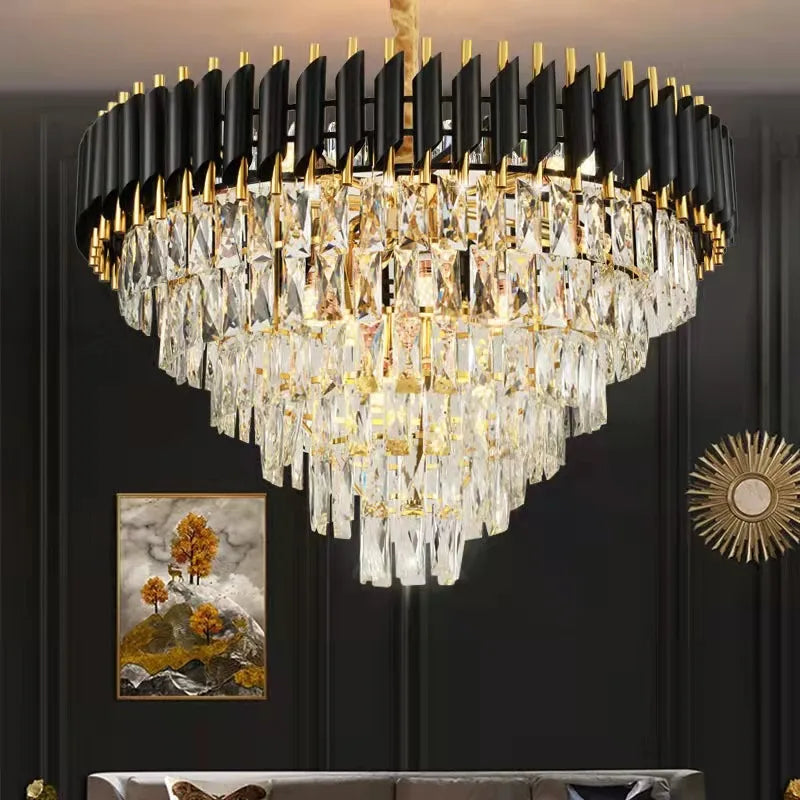 Mand Crystal K9 Kronleuchter – Luxus Pendelleuchte