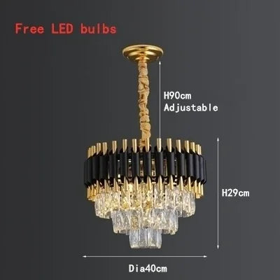 Mand Crystal K9 Kronleuchter – Luxus Pendelleuchte
