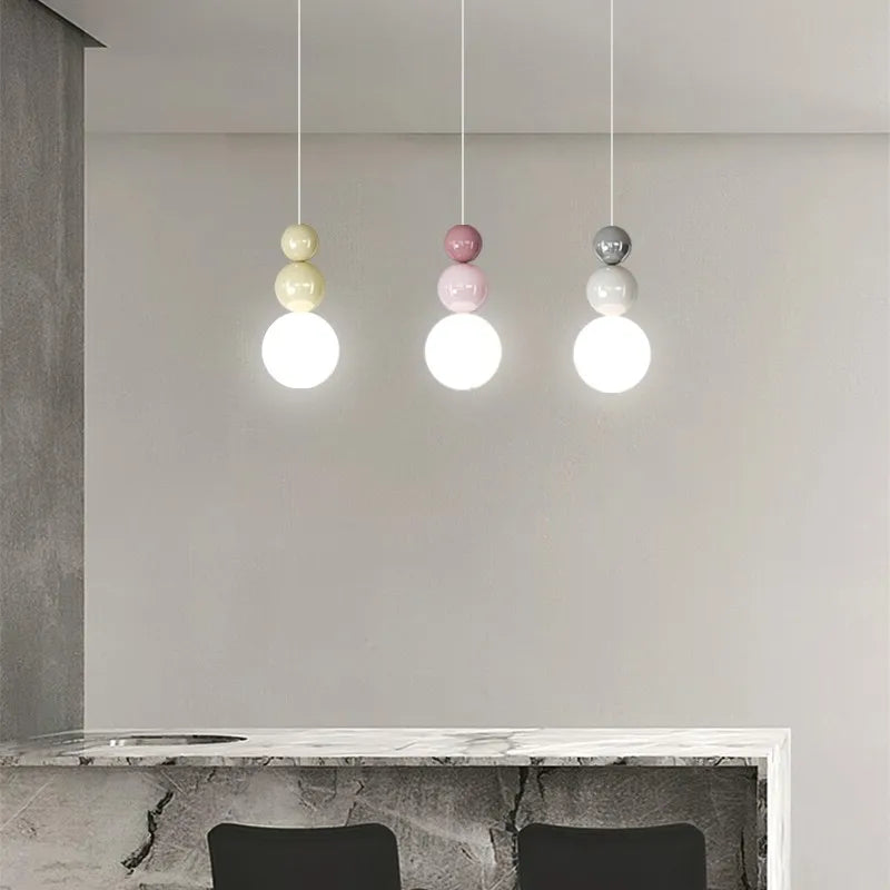 Mand Nordic Glow – Moderne Kugel Pendelleuchte