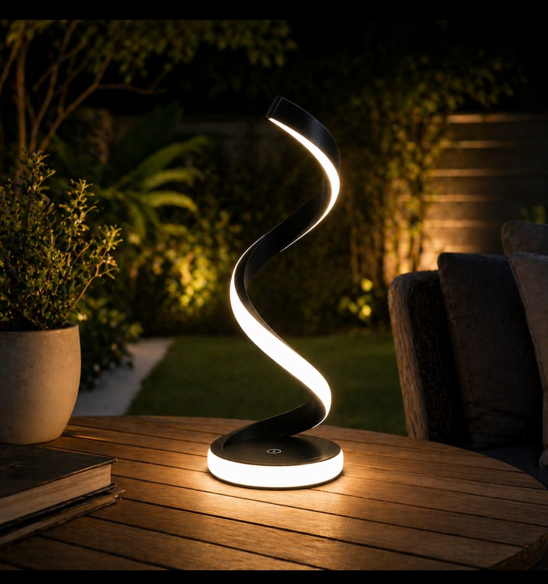 Mand™ Spiral LED Lampe – Modernes Ambient Licht