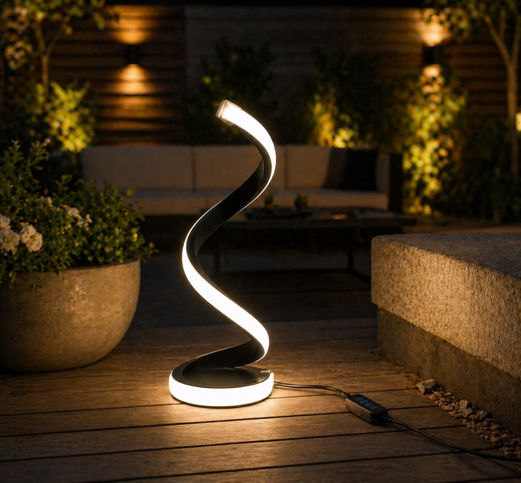 Mand™ Spiral LED Lampe – Modernes Ambient Licht