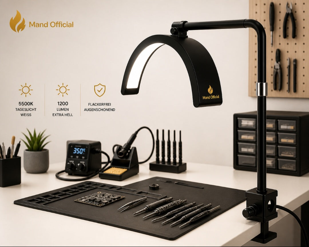 Mand Premium LED Nail Lamp 360° – Salon Qualität & Perfektes Licht