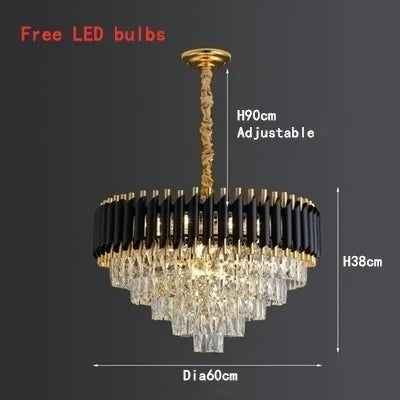 Mand Crystal K9 Kronleuchter – Luxus Pendelleuchte