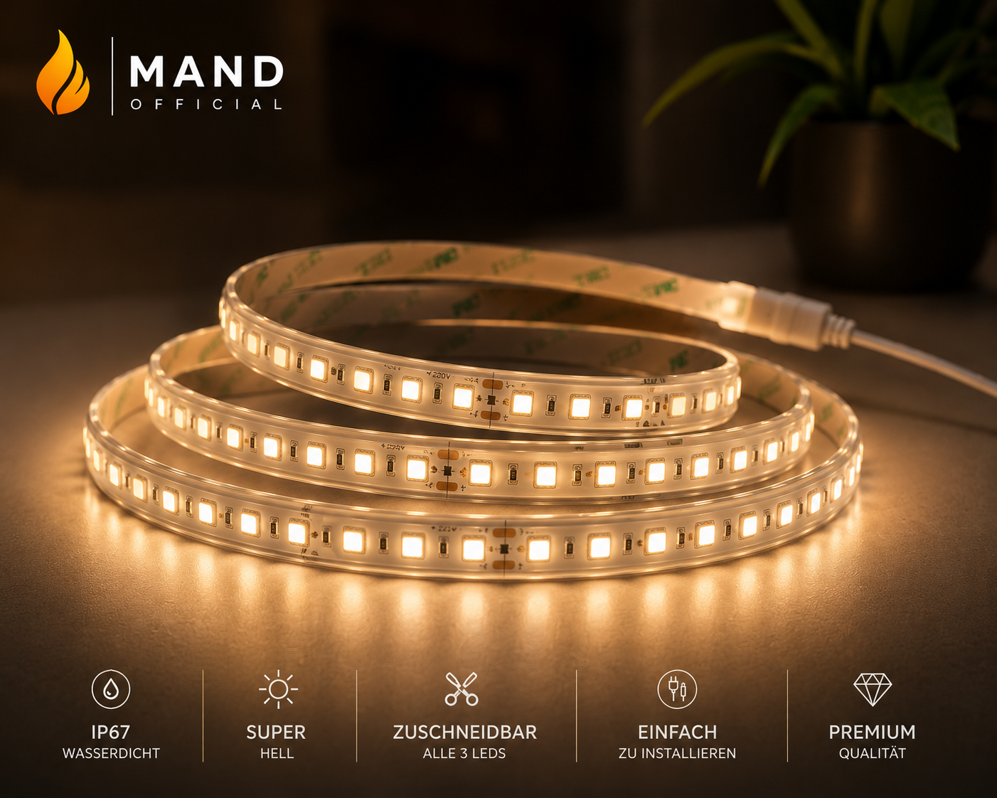 Mand Ambient LED Strip 220V