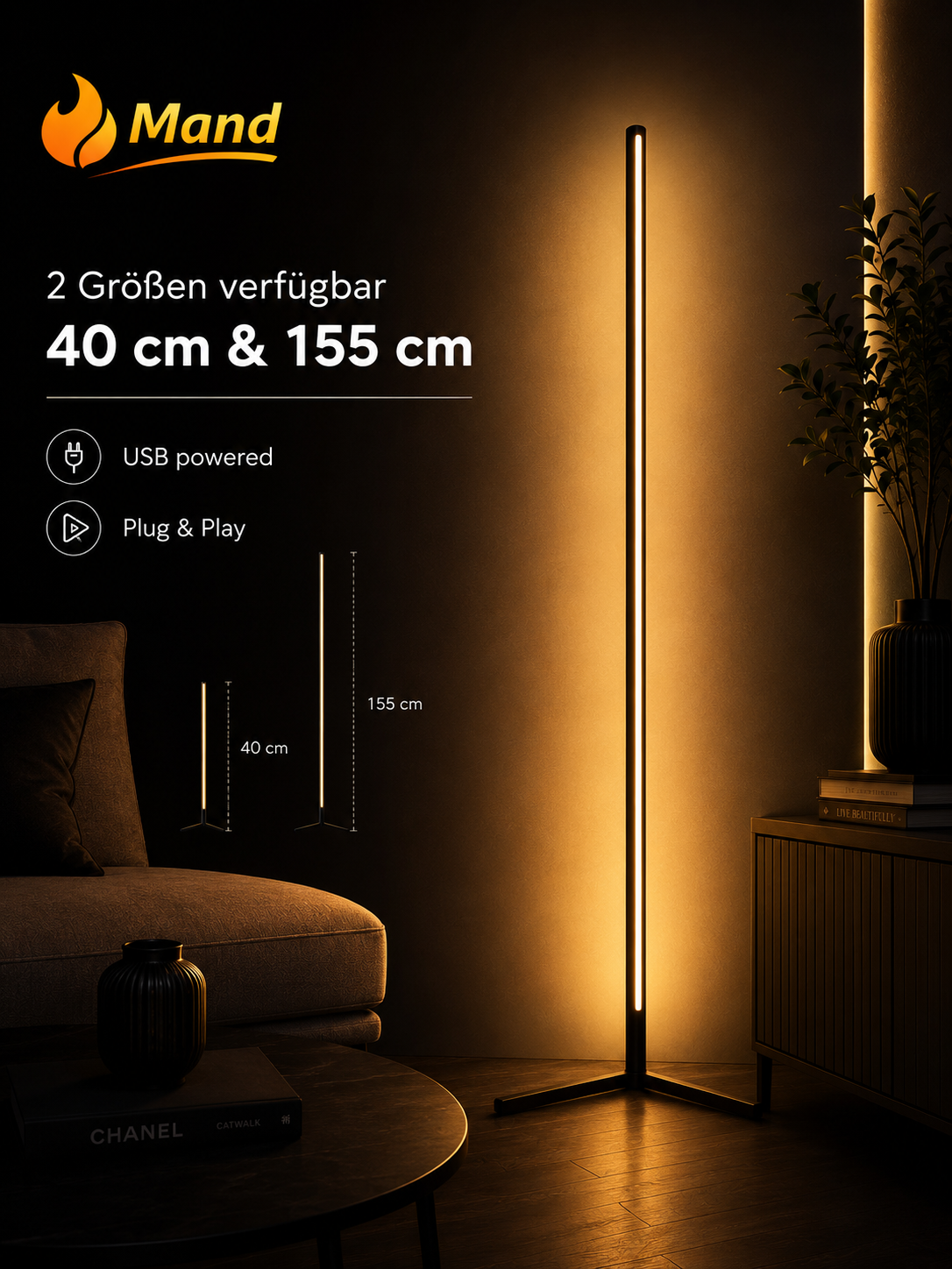 Mand RGB Corner Light ✨