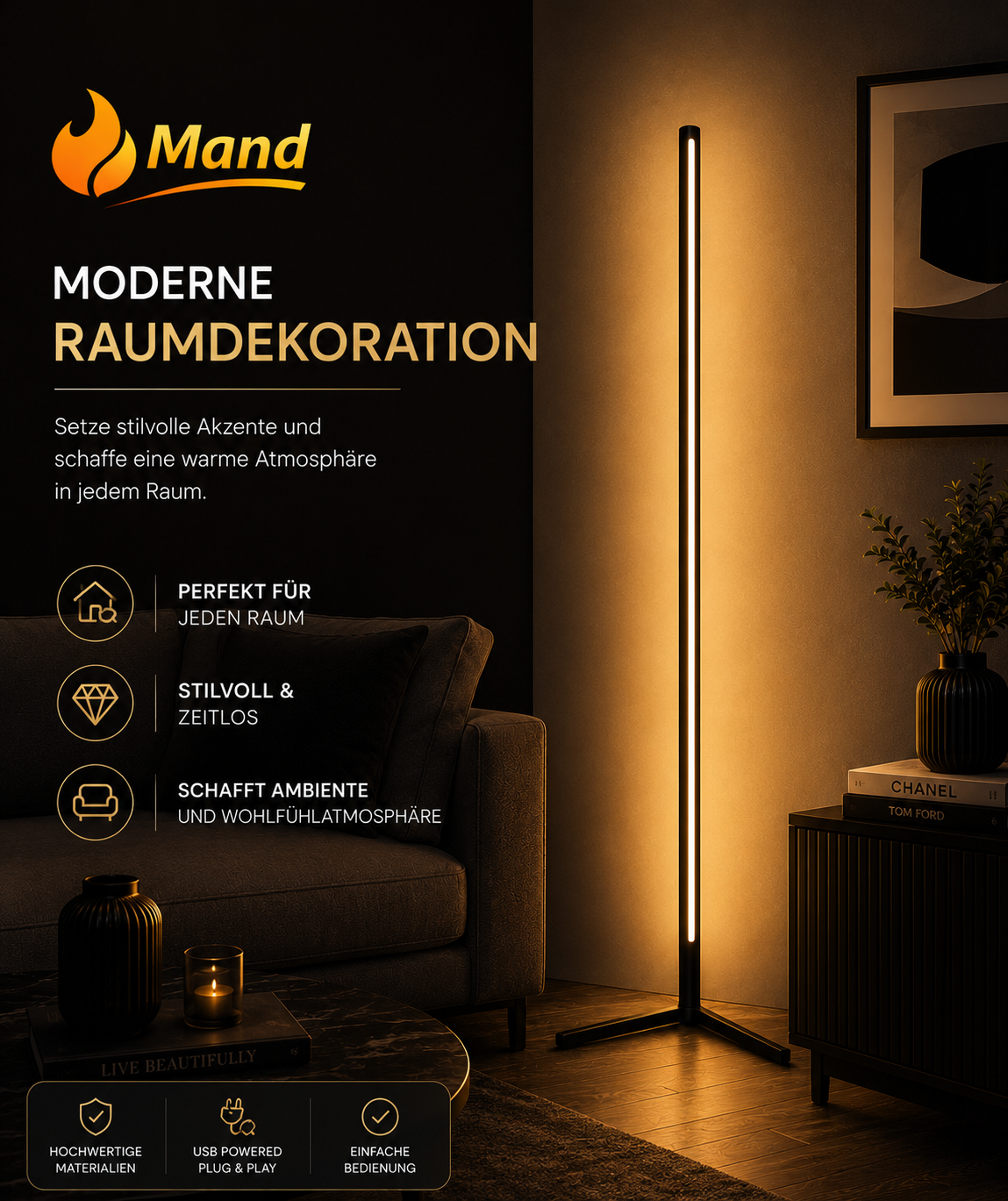 Mand RGB Corner Light ✨