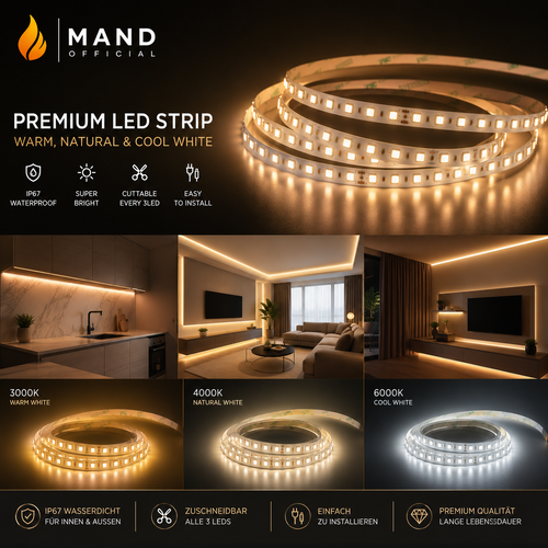Mand Ambient LED Strip 220V