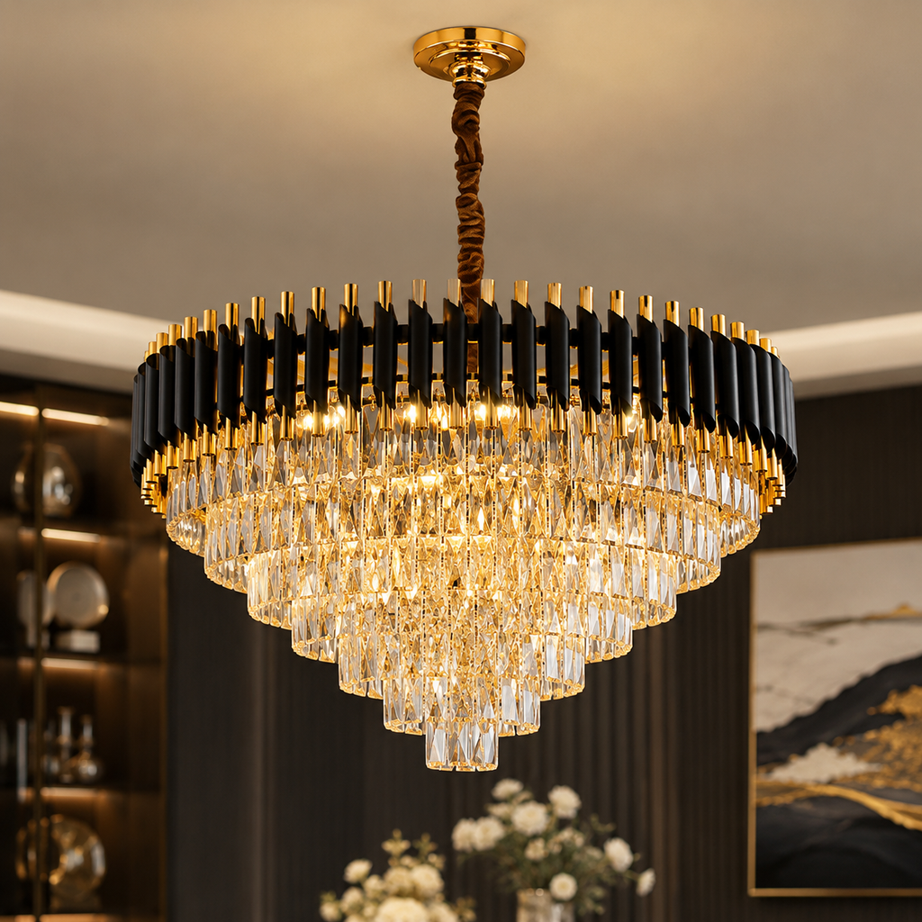 Mand Crystal K9 Kronleuchter – Luxus Pendelleuchte