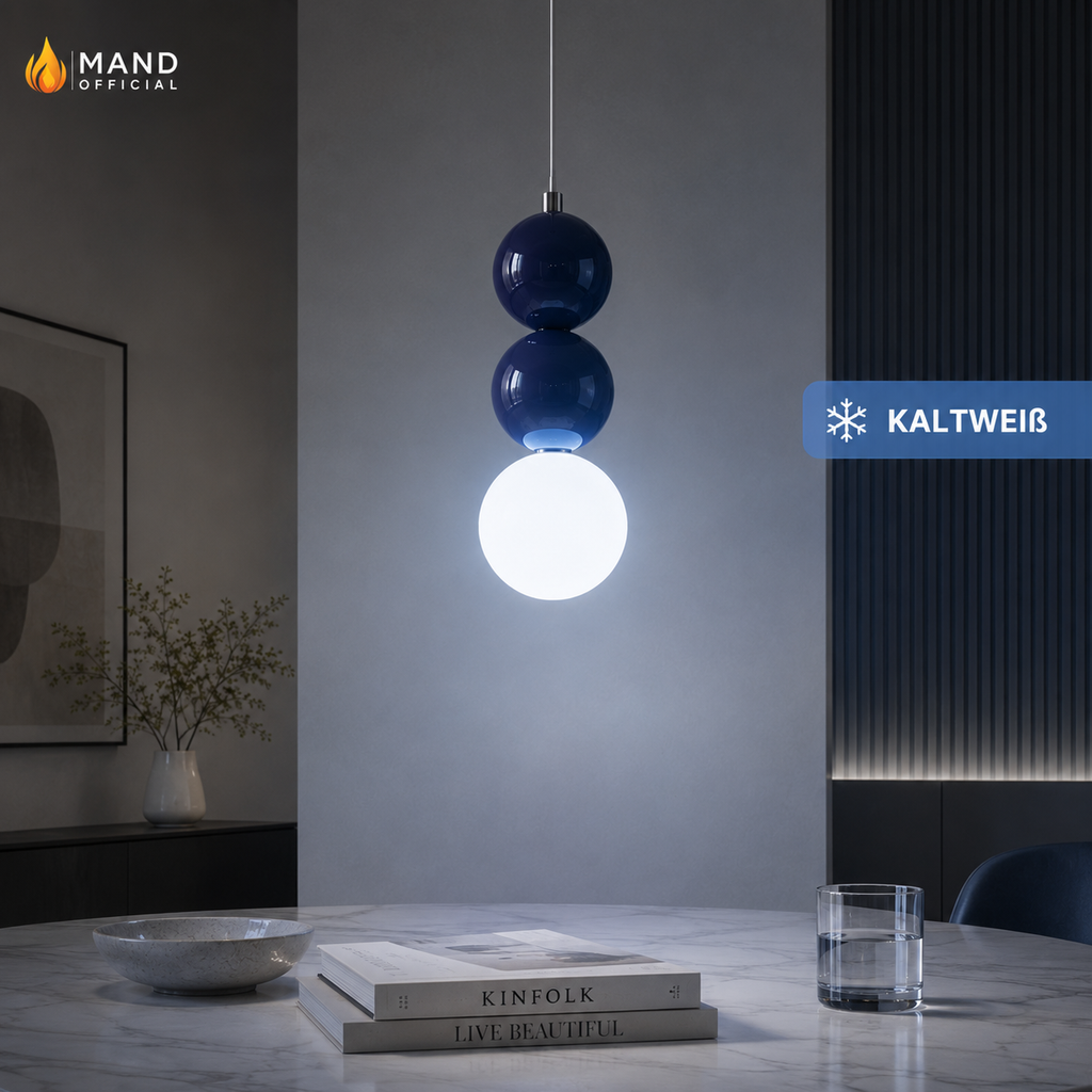 Mand Nordic Glow – Moderne Kugel Pendelleuchte